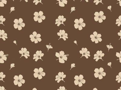 A Floral Style Seamless Repeat Pattern