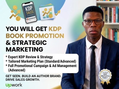 Expert Amazon KDP book promotion and strategic marketing layout