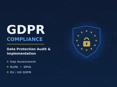 GDPR compliance audit and data protection implementation