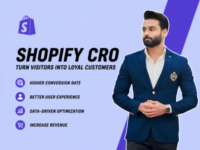 Shopify CRO Expert | Converstion Rate Optimization | CRO Audit, UI/UX Audit