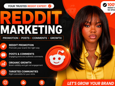 Reddit promotion, reddit posts comments, reddit marketing, reddit expert