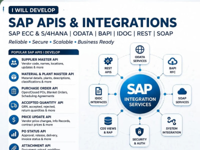 SAP development SAP OData API, REST API and integration for SAP S/4HANA
