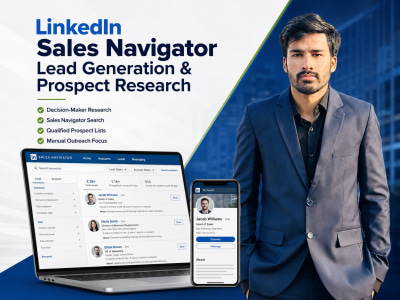 LinkedIn Sales Navigator Lead Generation & Prospect Research