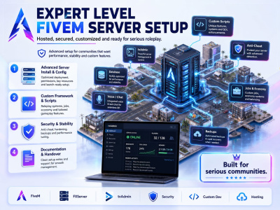 Expert Level FiveM Server Setup