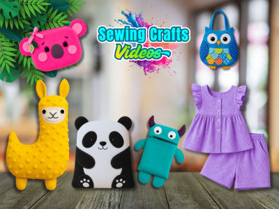 DIY Sewing Crafts & Fabric Projects Videos