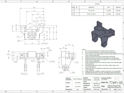 Mechanical CAD, 3D Modeling and 2D Product Drawing Services
