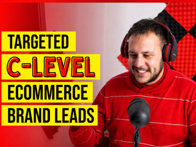 Targeted C-level eCommerce brand leads