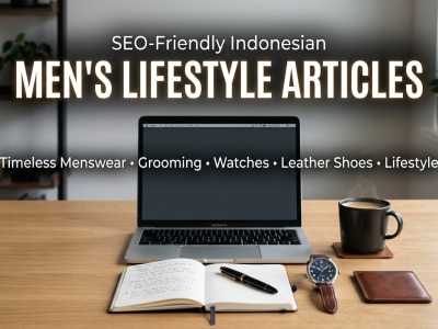 SEO-friendly Indonesian men's lifestyle articles