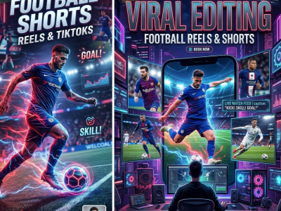 Viral football shorts, reels and TikTok videos with captions