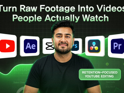 High-retention YouTube video editing that boosts watch time