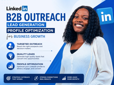 LinkedIn Profile optimization, B2B Content, and Inbound Leads generation