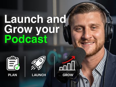 Launch And Grow Your Podcast On Apple, Spotify and Youtube