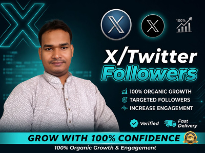Organic Twitter (X) Growth, Engagement & Targeted Followers for Your Brand