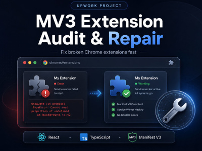A Chrome Extension Bug Fix & Manifest V3 (MV3) Migration Audit