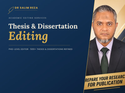 Thesis Editing | Dissertation Editing | Academic Review