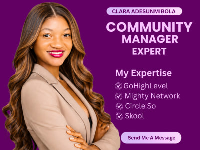 An Expert Social Media Community Manager and Community Moderator