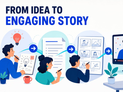 A polished 60-second explainer video that makes your message clear