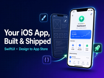 A native iOS app built with SwiftUI, from design to App Store