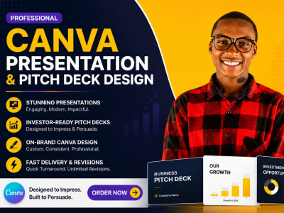 Branded Canva presentation design for your business