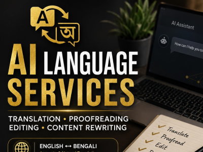 Professional English and Bengali proofreading, rewriting & translation