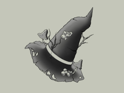 A custom tattoo sketch in Black & White style