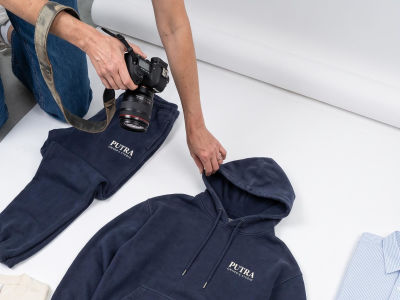 Campaign-style AI flat lay photos for your premium apparel brand