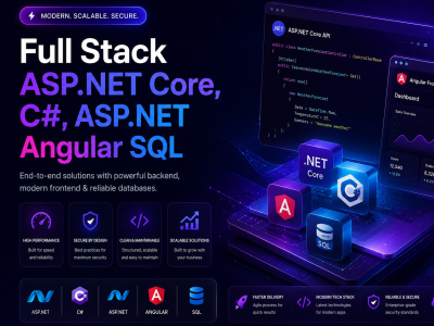 Full Stack .NET Developer | ASP.NET Core, C#, MVC, Web API, SQL, Angular