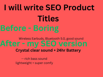 I will write SEO Product Descriptions that sell for your  store