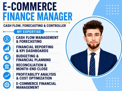 E-Commerce Finance Manager | Cash Flow, Forecasting & Controller