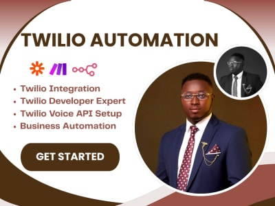 Twilio SMS Voice WhatsApp Automation API Integration Setup Expert Builder