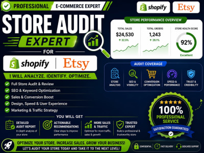 Store Audit Expert for Shopify and Etsy