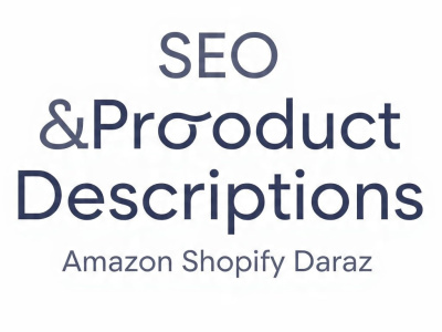 I will write SEO product descriptions for your ecommerce store