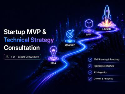 Startup MVP Consultation | Technical Strategy and Roadmap| IT & Development