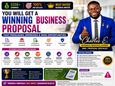 A BUSINESS PROPOSAL created immediately
