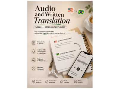Accurate English to Brazilian Portuguese translation (or vice versa)