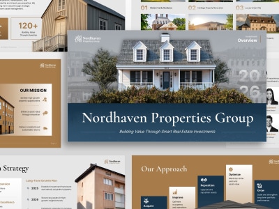 Investor Pitch Deck | Real Estate Investment Presentation