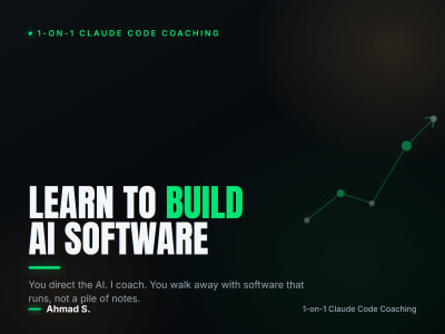 Claude Code Coaching | 1-on-1 AI Coding Mentor | Ship Real Software