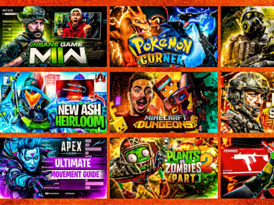 Get a high CTR gaming and streaming YouTube thumbnail