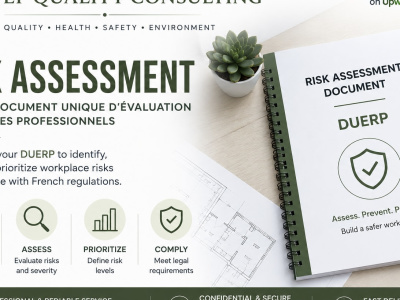 A compliant French DUERP (Occupational Risk Assessment)