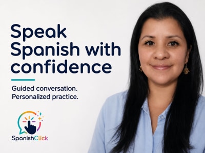 Tailored Spanish conversation practice to build confidence