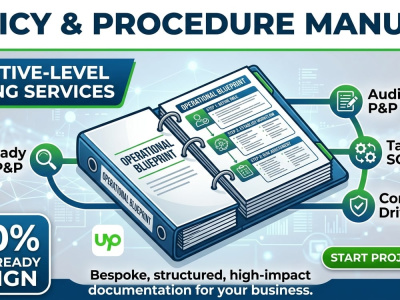 Custom policy and procedure manual writing