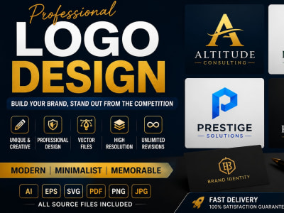 Design a Modern, Professional Logo for Your Brand
