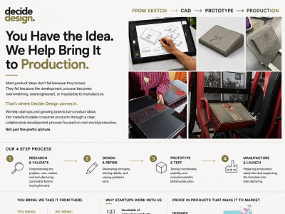 Comprehensive review of your idea, CAD, or prototype