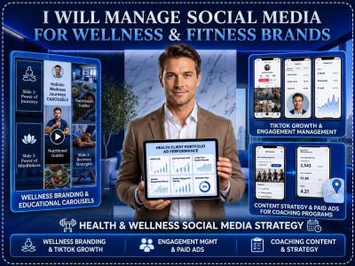 An engaging social media content for your wellness business
