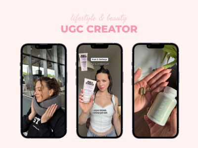 An organic ugc video for your product