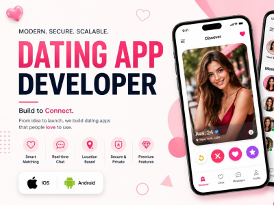 Mobile App Development | Dating App Developer | Tinder Clone in Flutter