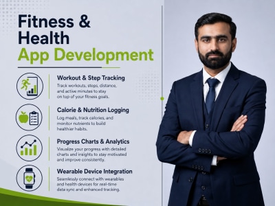 Fitness & Health Mobile App Development | Flutter | React Native | Node.js