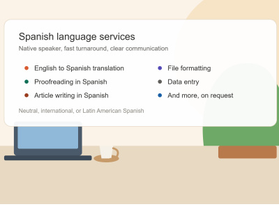 An Attorney - Spanish Document Editing & Proofreading with a fair deal