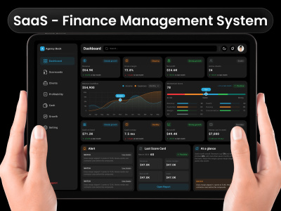 SaaS Web App UI/UX Design in Figma, SaaS Dashboard Design, SaaS Designer