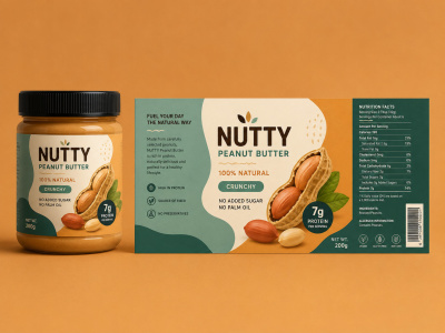 Modern Jar Label Design | Custom Product Labels